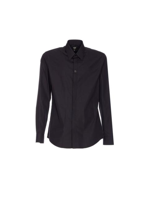 FENDI Fendi Men Micro Ff Detail Shirt
