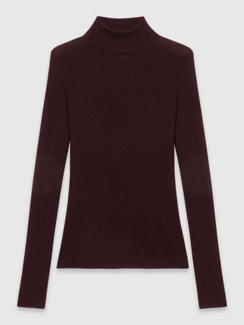 maje Wool and silk jumper