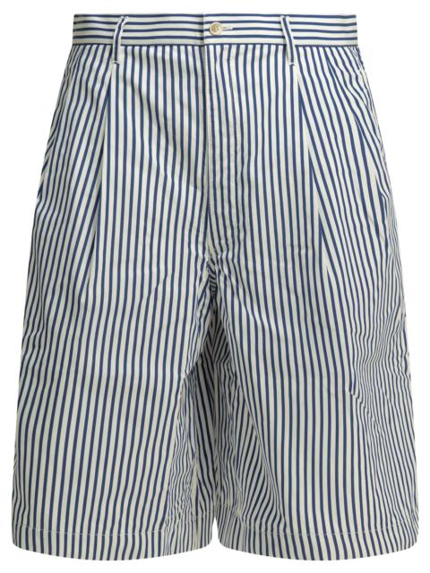Comme des Garçons SHIRT Comme Des Garçons Shirt Formal Striped Shorts
