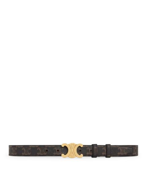 CELINE Celine Women Medium Triomphe Belt In Triomphe Leather Canvas