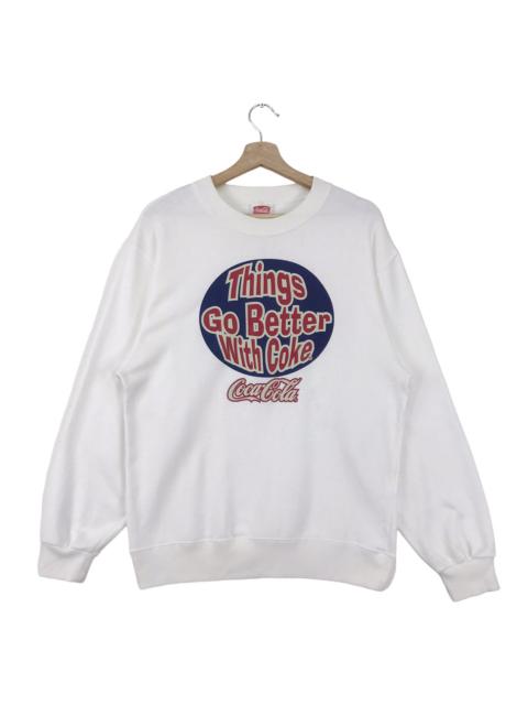 Other Designers Vintage - Vintage Coca-Cola Spell Out Logo Sweatshirts