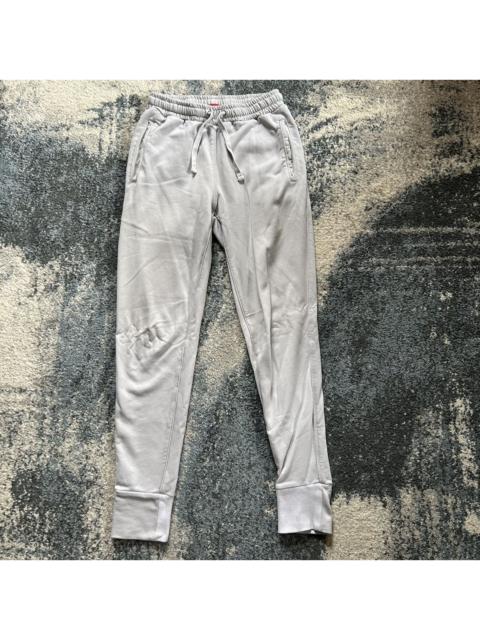 Other Designers KiLLiON STONE GREY SLiM FRENCH TERRY CUFF SWEATPANTS JOGGERS