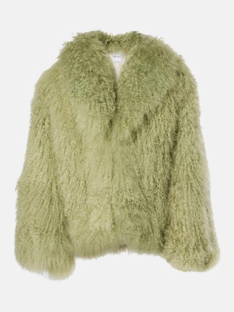 Faux fur jacket