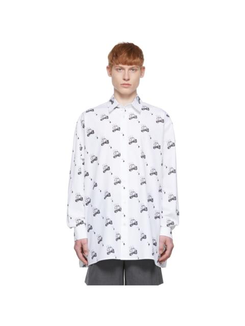 We11done White Cotton Shirt