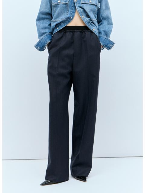 Bottega Veneta Bottega Veneta Women Striped Wool Pants