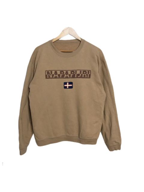 Other Designers Napapijri embroid logo crewneck