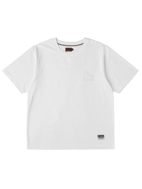 EVISU Monochrome Seagull Embroidery T-shirt