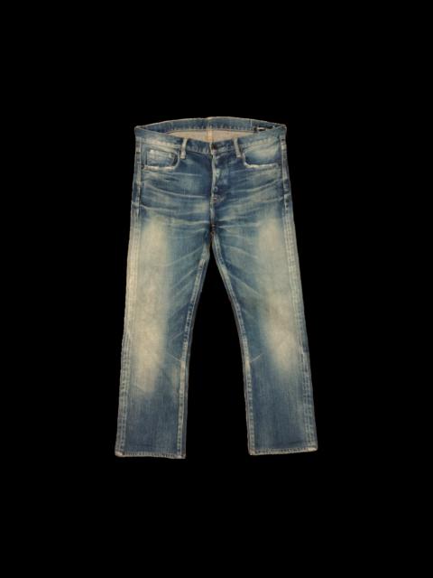 Other Designers Kuro - Rare🔥Kuro Diamante Cropped Reworked Jeans