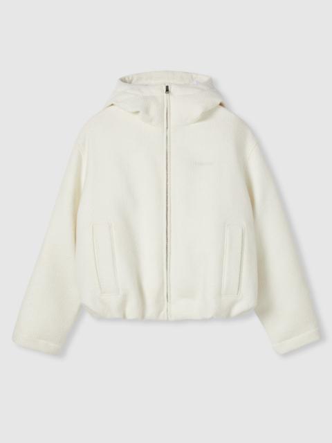 GUCCI Wool bouclé jacket with logo