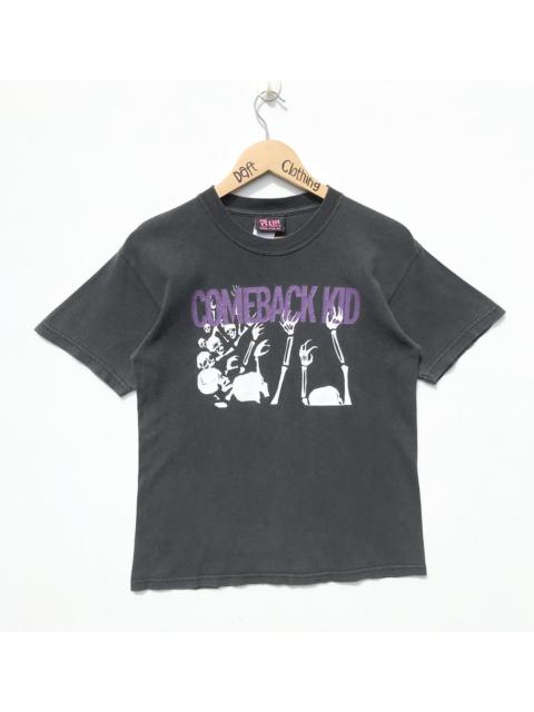 Band Tees - Vintage Comeback Kid Hardcore Punk Band Shirt Sunfaded
