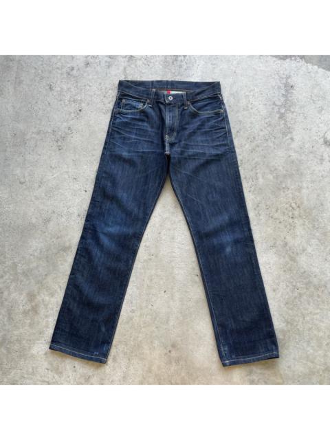 Other Designers Japanese Brand - W31x30.5💥 Vintage Japanese Dark Blue Denim Jeans Pants