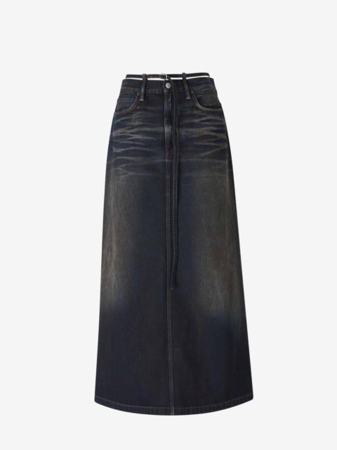 Acne Studios DENIM MIDI SKIRT