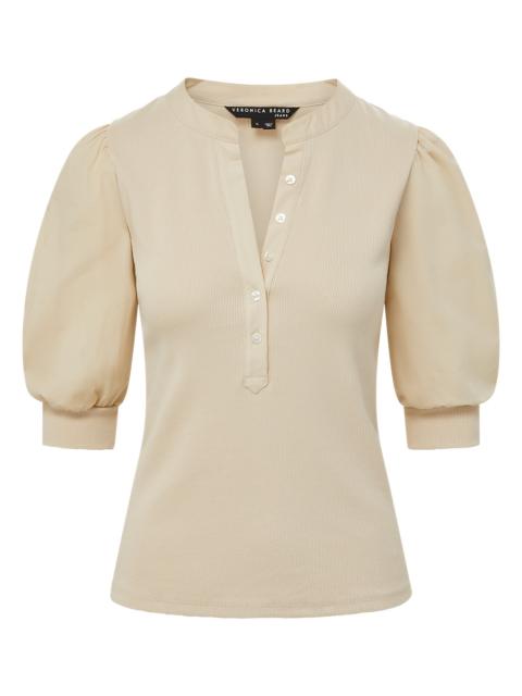 VERONICA BEARD CORALEE PUFF-SLEEVE TEE