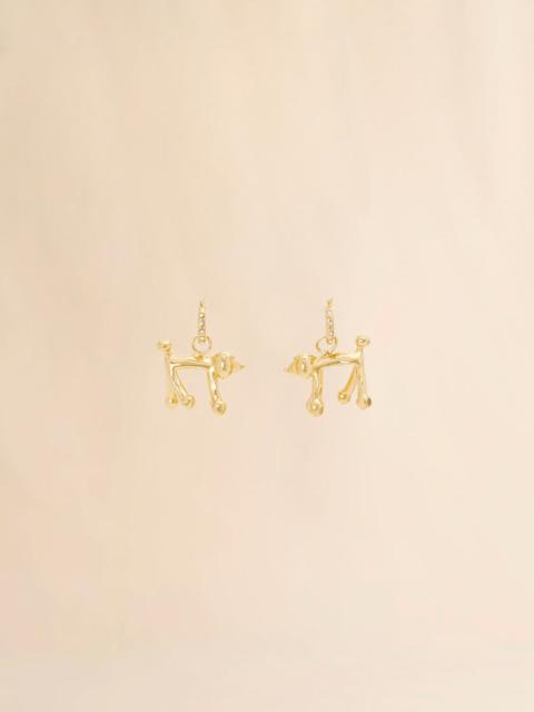 Marni MARNI ZOO POODLE EARRINGS