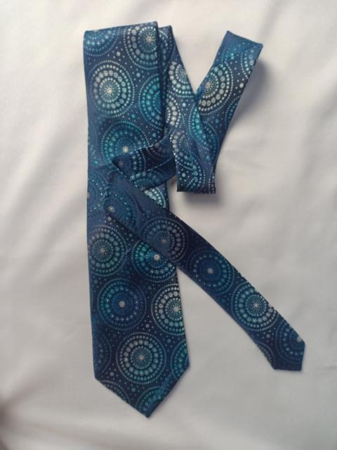 Other Designers Brand - Calypso Italy Men's Neck Tie Blue 100 Polyester