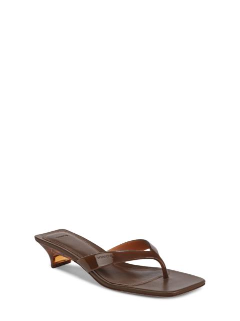 Vince Vince San Juan Jelly Sandal in Saddle at Nordstrom