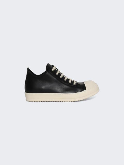 Rick Owens Temple Low Sneakers Black And Milk