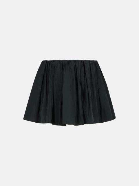 JW Anderson BLACK POLYESTER SHORTS SKIRT