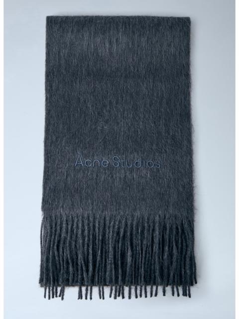 Acne Studios Acne Studios Men Logo Wool Scarf