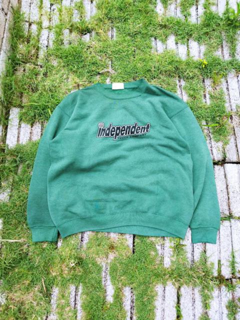 Other Designers Vintage - 🔥Rare🔥Vintage Independent Truck Spell Out Crewneck