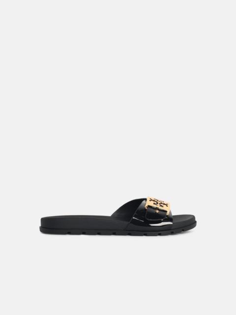 TORY BURCH 'MELLOW' BLACK 'TPU' SLIPPERS