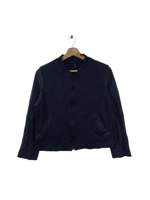 Other Designers Japanese Brand - Vtg LINO K.T Japanese Designer Indigo Jacket Sweater