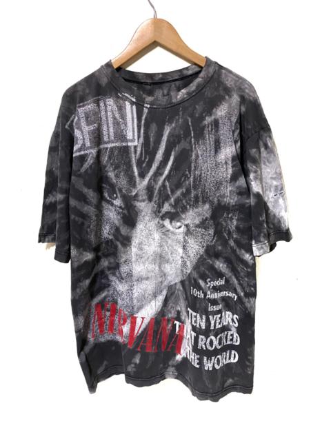 Other Designers Vintage - Rare🔥Vintage Nirvana Kurt Cobain Spin Magazine Cover Tshirt