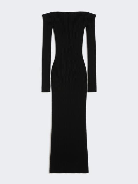 Max Mara ARNES1234 Wool and cashmere sheath dress