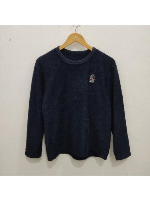 Other Designers Uniqlo - Uniqlo Disney Mickey Mouse Pullover Fleece Sweatshirt