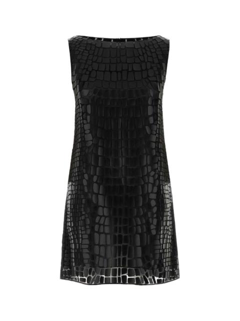 DSQUARED2 Dsquared Women Black Silk Uptown Mini Dress