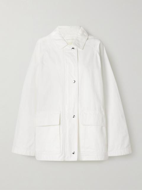 The Row Elodianna Cotton-canvas Jacket