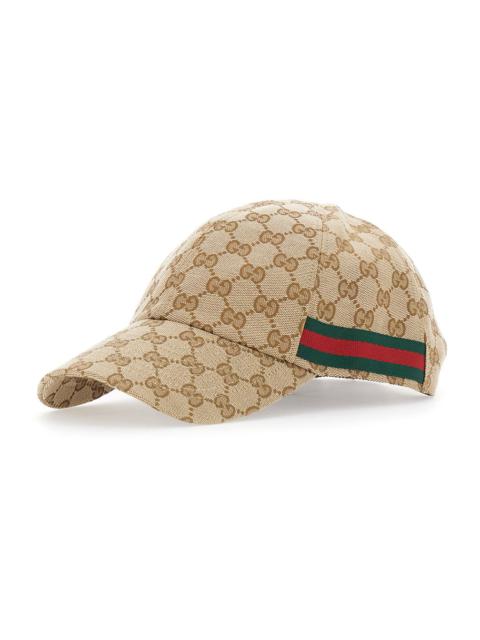GUCCI Gucci Men Gg + Web Baseball