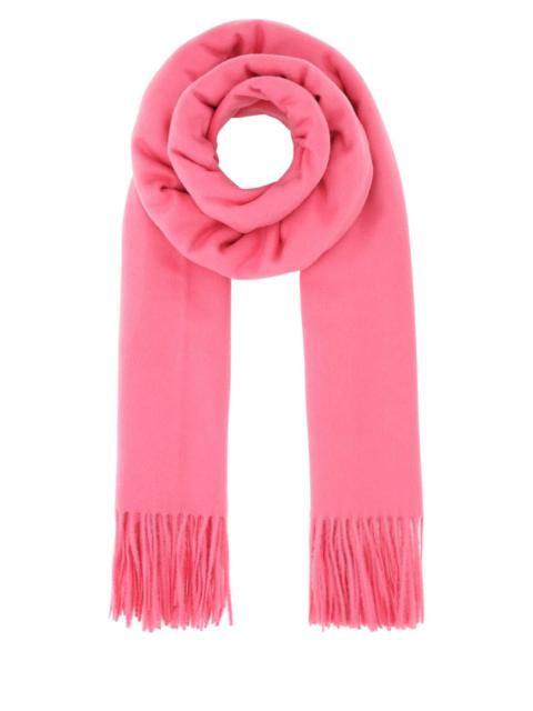 Alexander McQueen Alexander Mcqueen Women Pink Cashmere Blend Scarf
