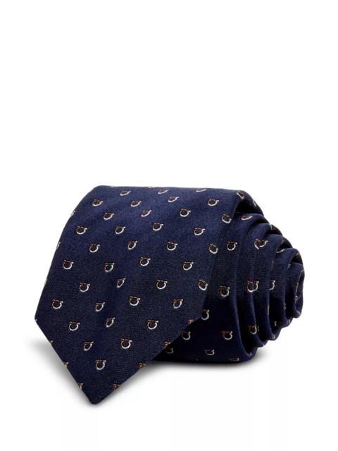 FERRAGAMO Silk Classic Gancini Tie