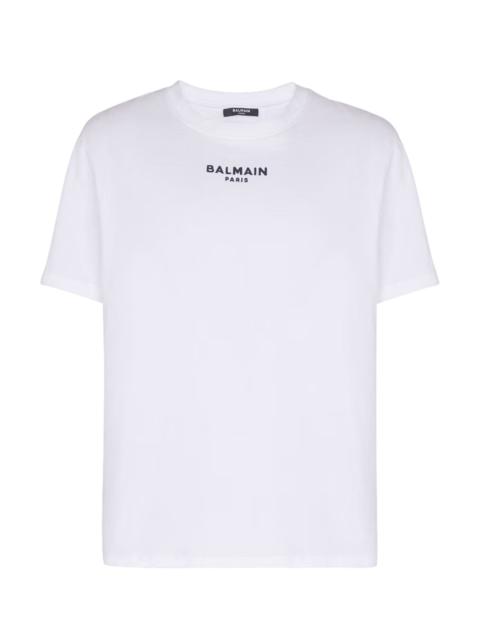Balmain Balmain Men T-Shirt With Embroidered Logo