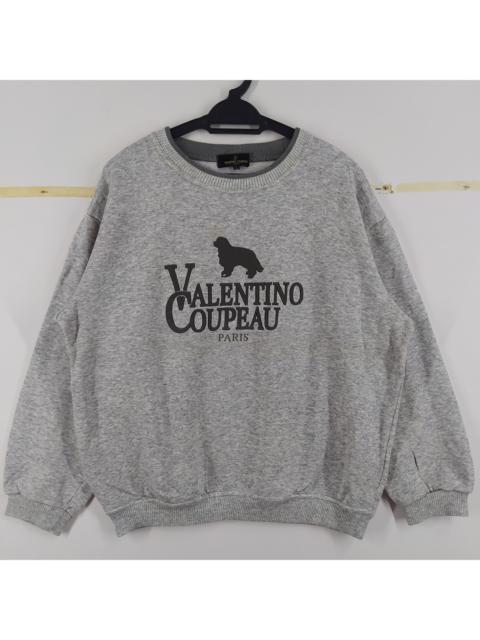 Other Designers Vintage - Valentino Coupeau Paris Vintage Crop Top Japan Made Big Logo