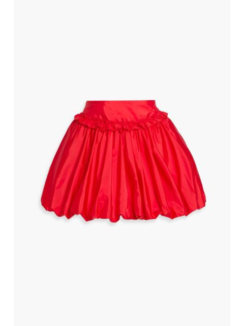 Simone Rocha Ruffled taffeta mini skirt