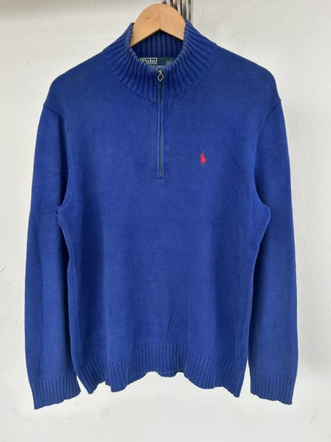 Other Designers Polo Ralph Lauren - Polo RL Knitwear Blue Halfzipper