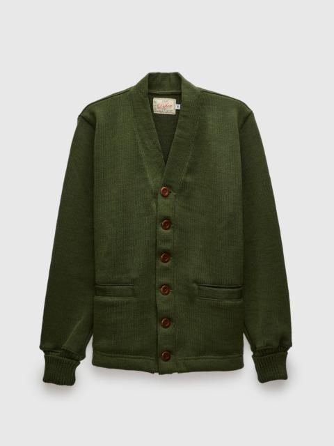 Dehen 1920 Classic Cardigan in Spruce