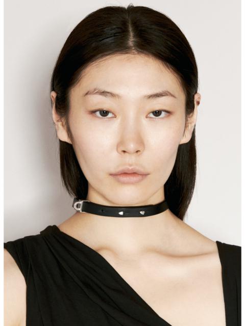 Rick Owens Women Leather Choker