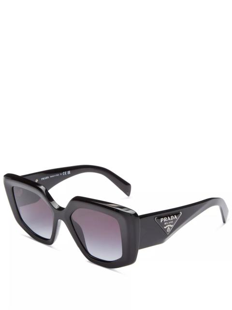 Prada Symbole Geometric Sunglasses, 50mm
