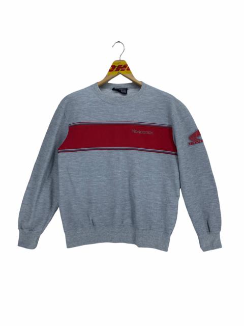 Other Designers Vintage Honda Mizuno Monocock Sweatshirts #3180-39