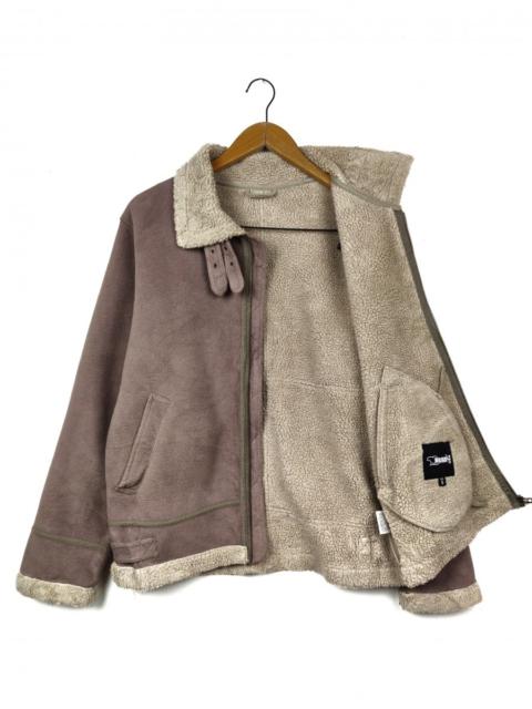 Other Designers Made In Usa - Vintage Bear USA B-3 Style Sherpa Winter Jacket Outerwear