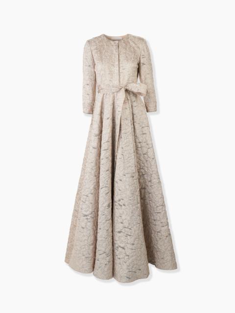 CAROLINA HERRERA Fil Coupé Trench Gown