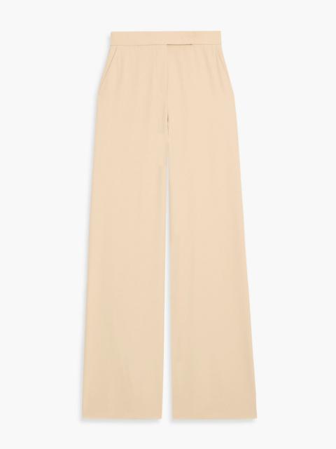 Max Mara Wool-twill wide-leg pants