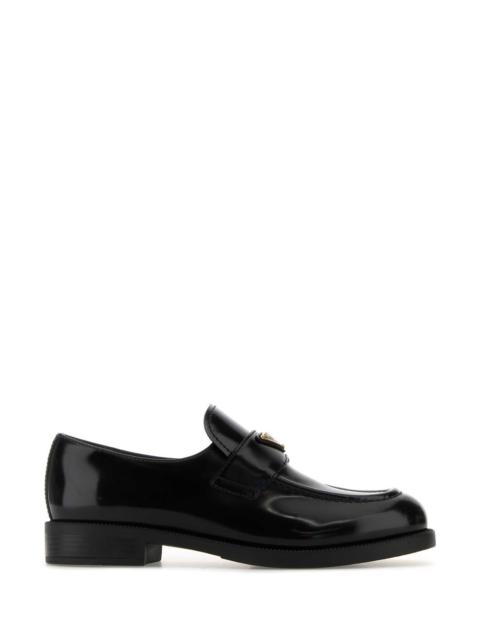 Prada Prada Women Black Leather Loafers