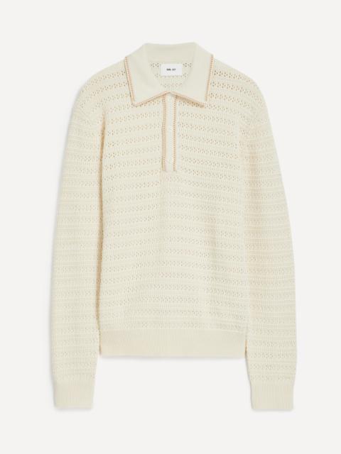 NN07 Josh Cotton-Knit Polo Shirt