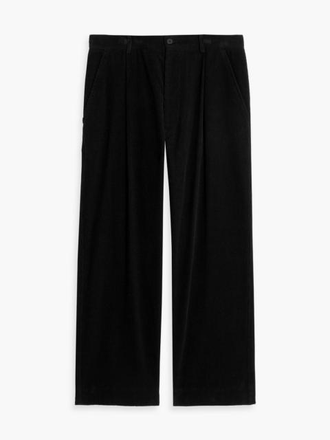 Other Designers Tapered cotton-corduroy pants
