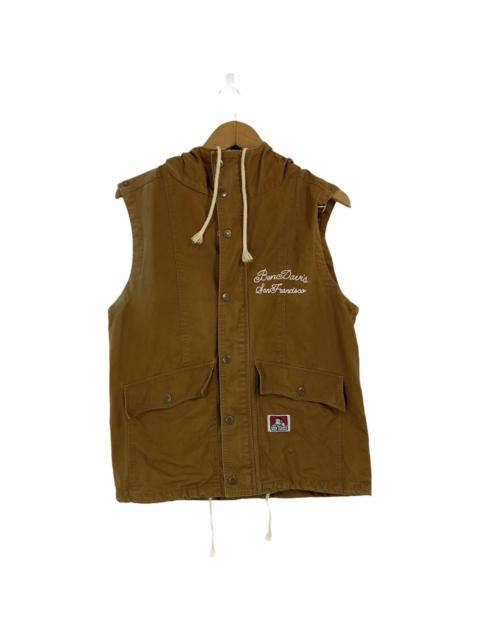 Other Designers Ben Davis Workwear Less sleeve Hoodie Jacket SAN francisco