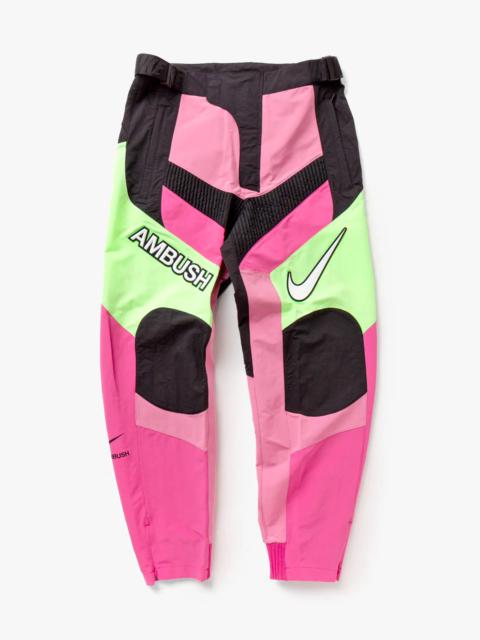 AMBUSH x Nike Multicolor Edition NRG Moto Trousers 'Fuchsia' (2021)